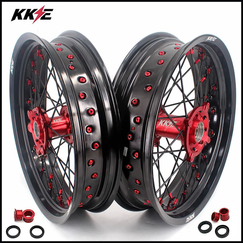 Kke 17 Inch Supermoto Wheels Fit For Honda Crf450l 2019-2021 Crf250r Crf450r 2025 1