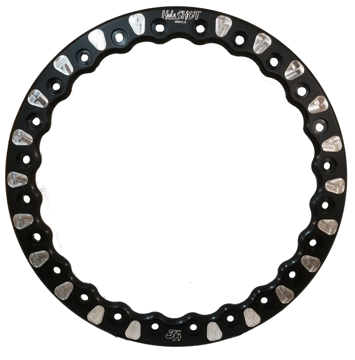15" Hs-4 Beadlock Outer Ring Only (Polished Or Anodized) 1