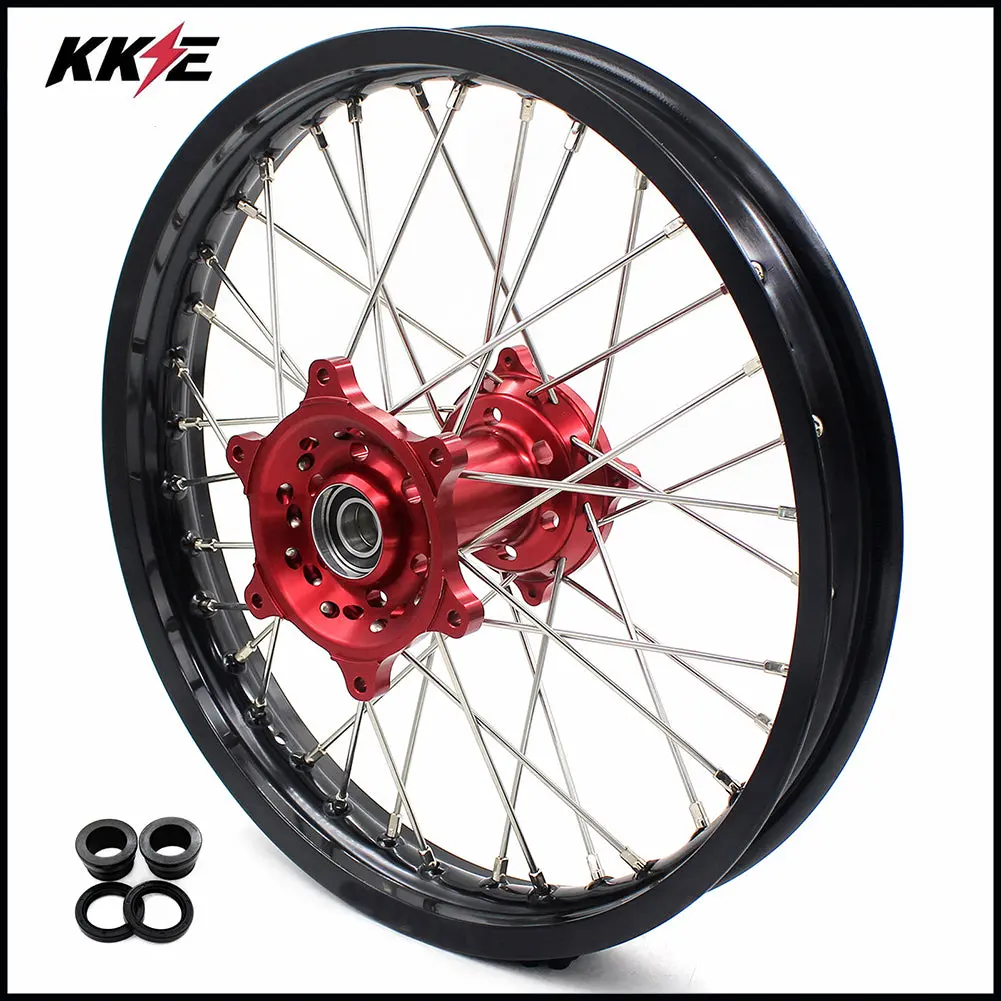 Kke 18 Inch Enduro Rear Wheel Rim For Husqvarna Te Tc Fe Fc Smr Txc  2000-2013 Red Hub 1