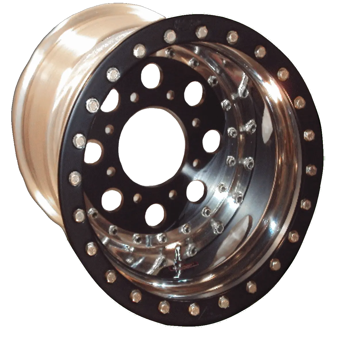 16" Holepro 8 Lug 3-Pc Wheel 1