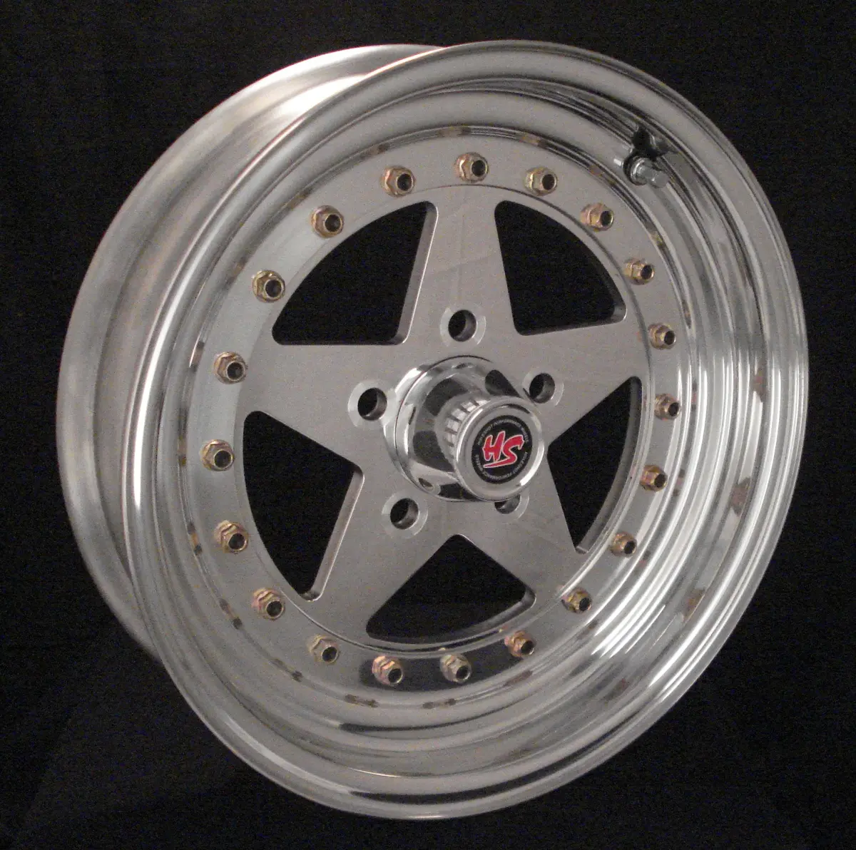 15" Holestar 3-Pc Wheel 1