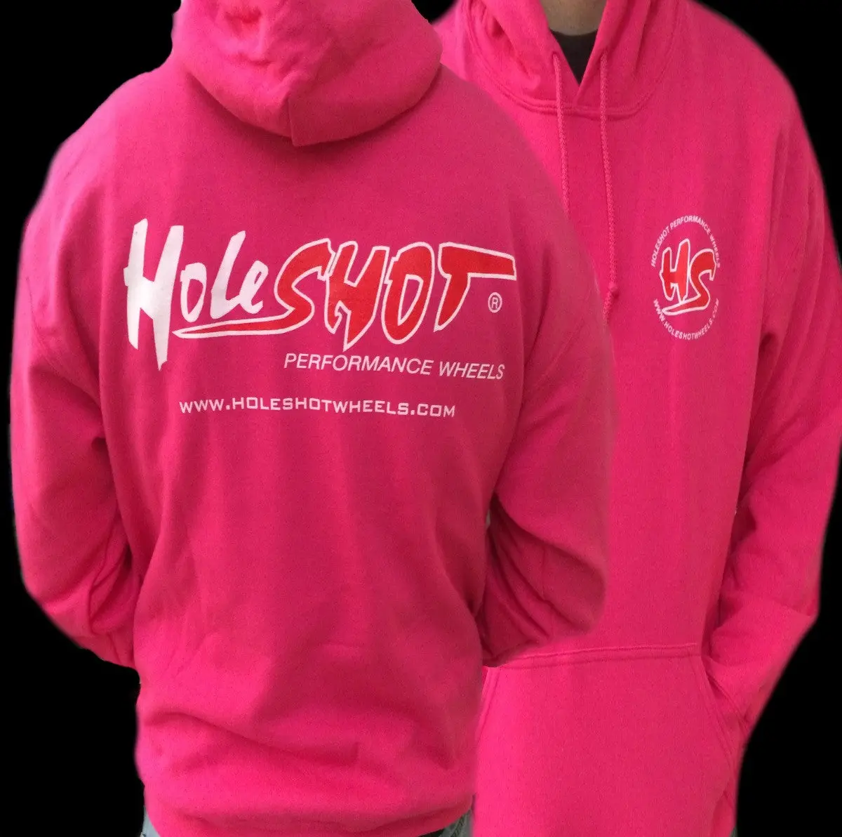 Holeshot Hoodie - Pink 1