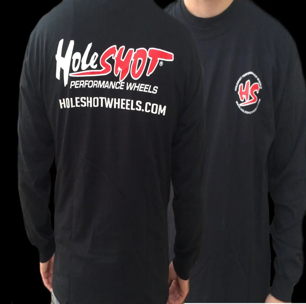 Holeshot Long Sleeve T-Shirt - Black 1