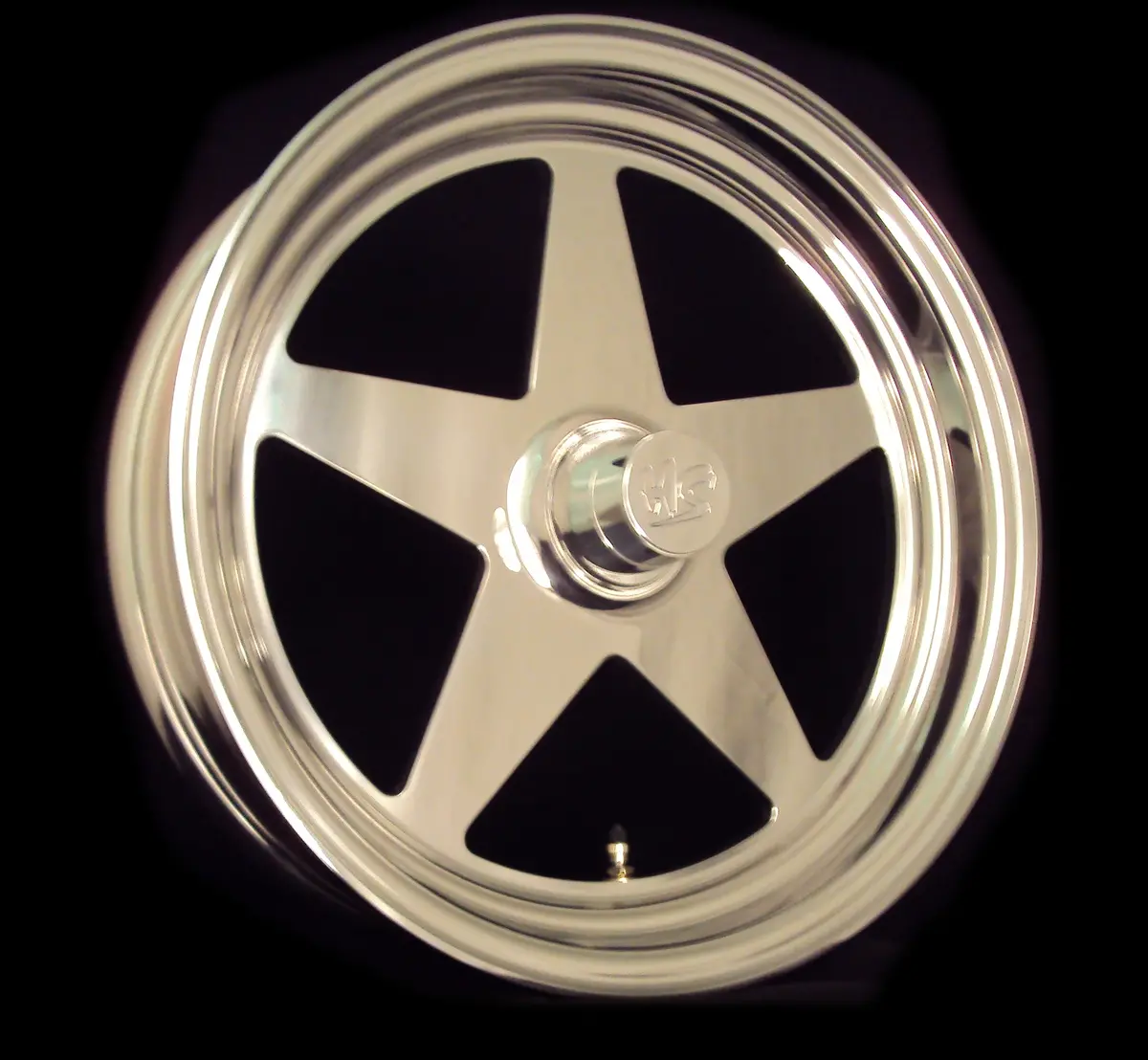15" X 3.5" Holestar 1-Pc Spindle Mount Wheel 1