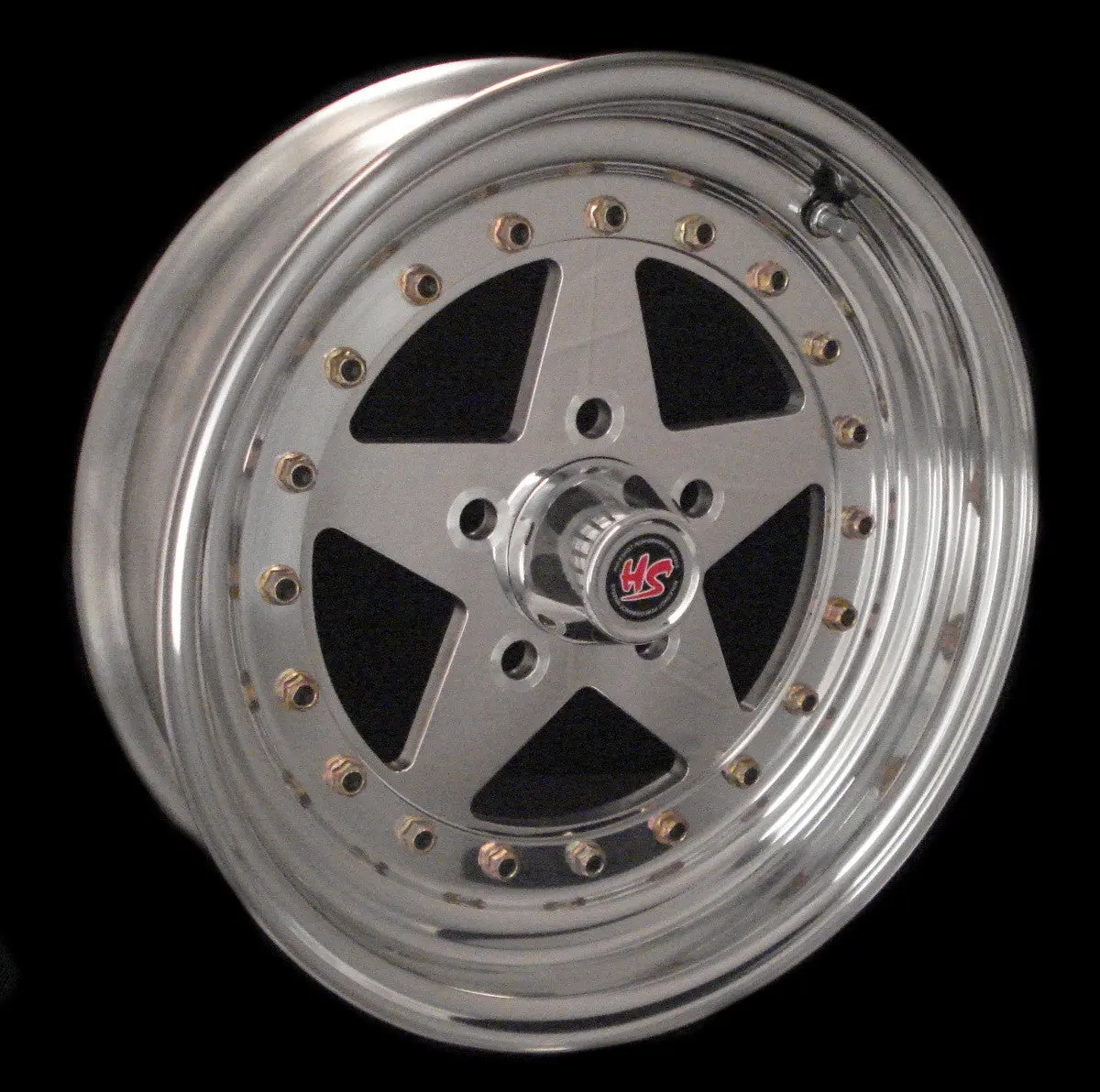 16" Holestar 3-Pc Wheel 1
