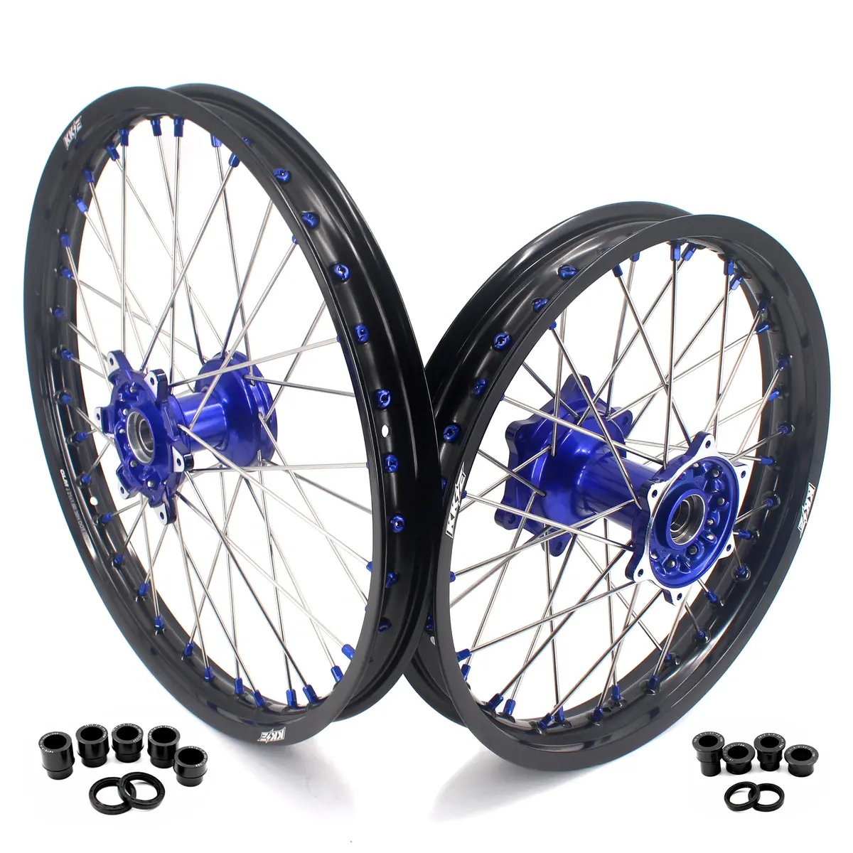 Kke 21" 19" Mx Dirtbike Casting Wheels For Yamaha Yz125 Yz250 Yz250f Yz450f Wr450f 1