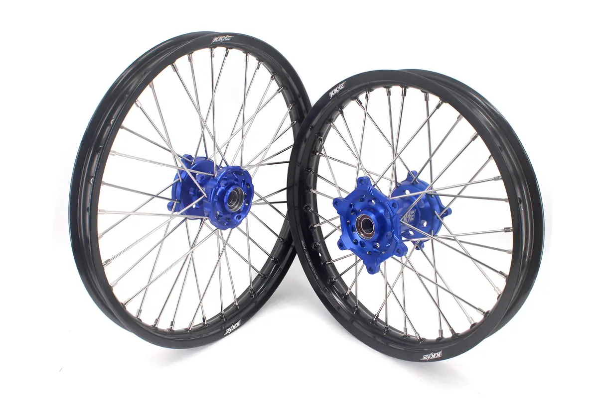 Kke Motorcycle 21" 19" Spoke Alloy Wheels For Kawasaki Kx250f Kx450f 2015 2016 2017 2018 2