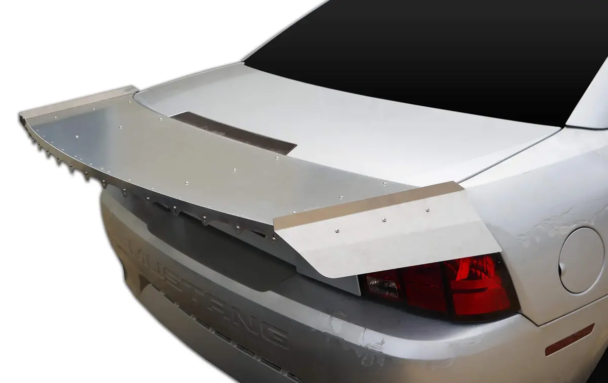 1999-04 New Edge Mustang Strutless 15" Aluminum Drag Wing W/ Adjustable Wicker 31-200 1