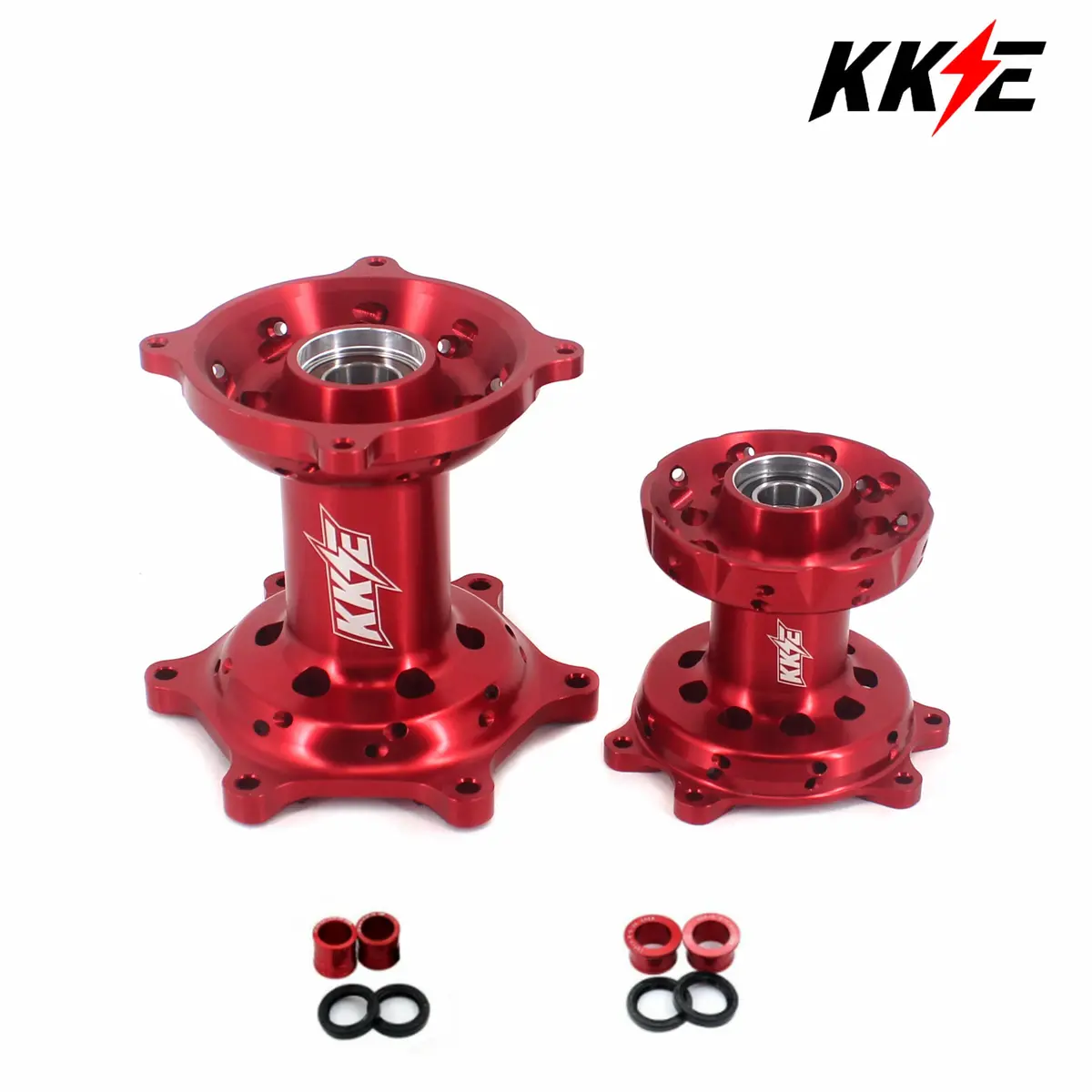 Kke Oem Size Front Rear Red Wheel Hub For Honda Crf250r 2004-2013 Crf450r 2002-2012 1