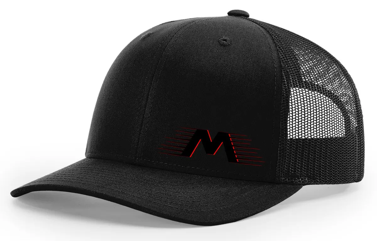 Flying M 3D Silhouette Snapback Hat Richardson 112 1