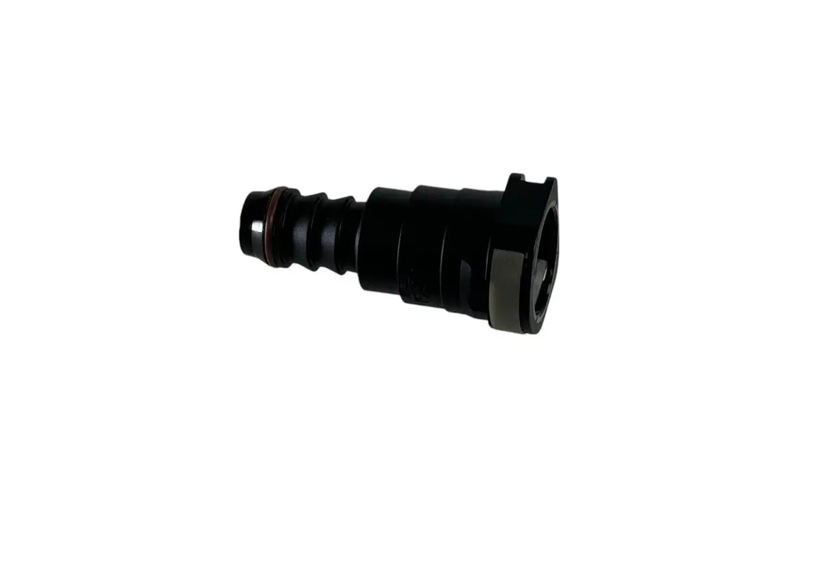 Quick Release Fitting To 5/8" Barb Straight Factory 5/8" Valve Cover Connection (Plastic) 1
