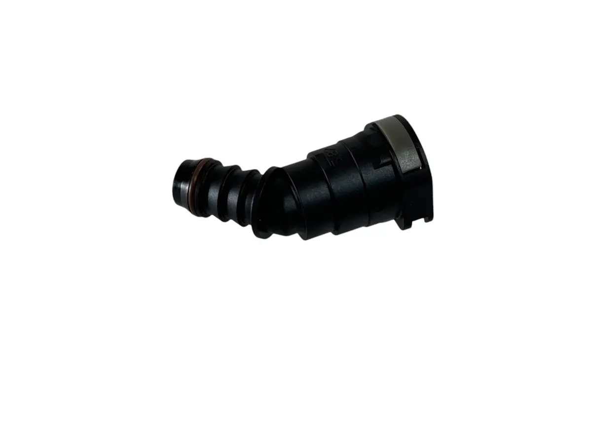 Quick Release Fitting To 5/8" Barb 45 Degree Factory 5/8" Valve Cover Connection (Plastic) 1
