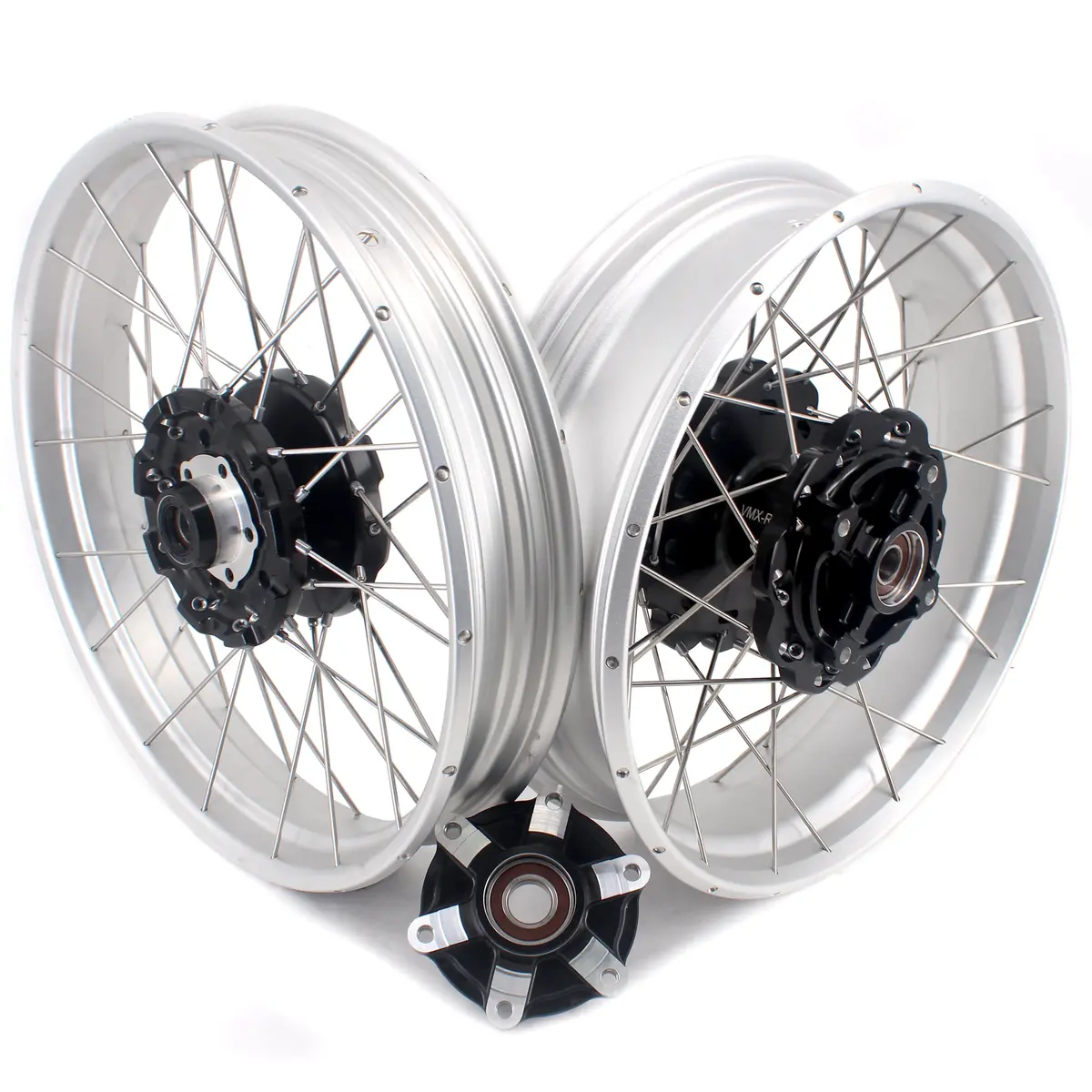 Vmx-Racing 18" & 17" Tubeless Alloy Spoke Wheels For Triumph Bonneville T120/T100 2021-2024 1