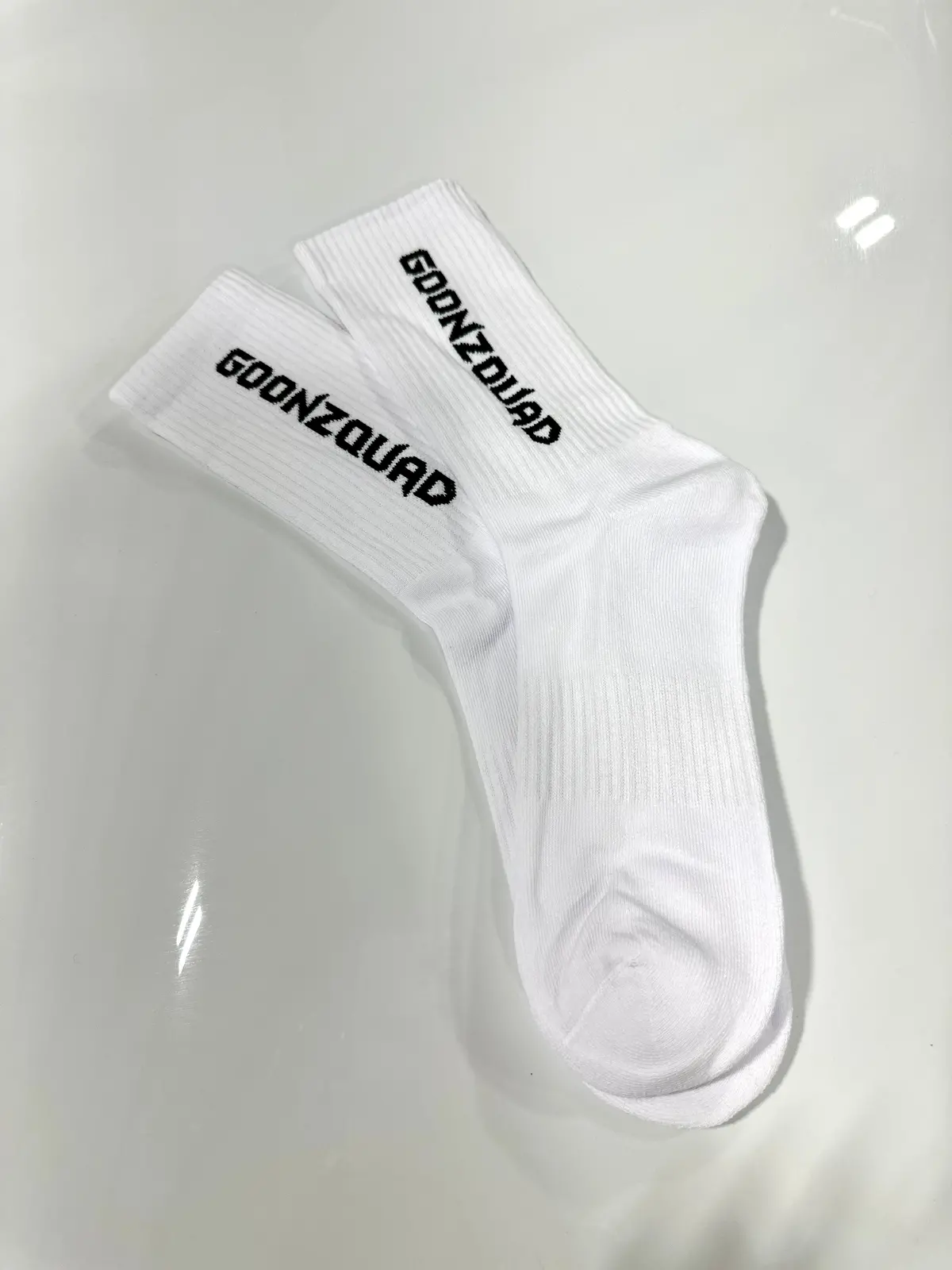 White Goonzquad Socks 1