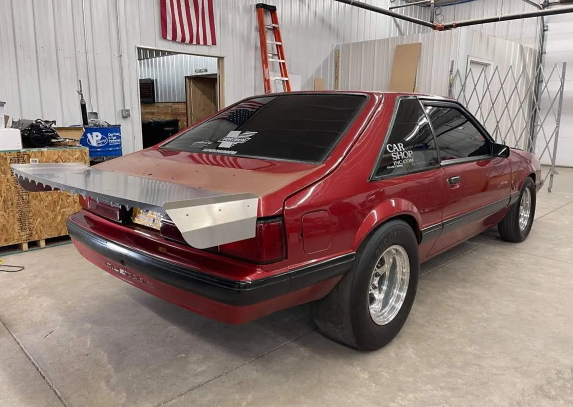 Motion Raceworks Foxbody Mustang Hatchback 15" Strutless Drag Wing 31-140 2