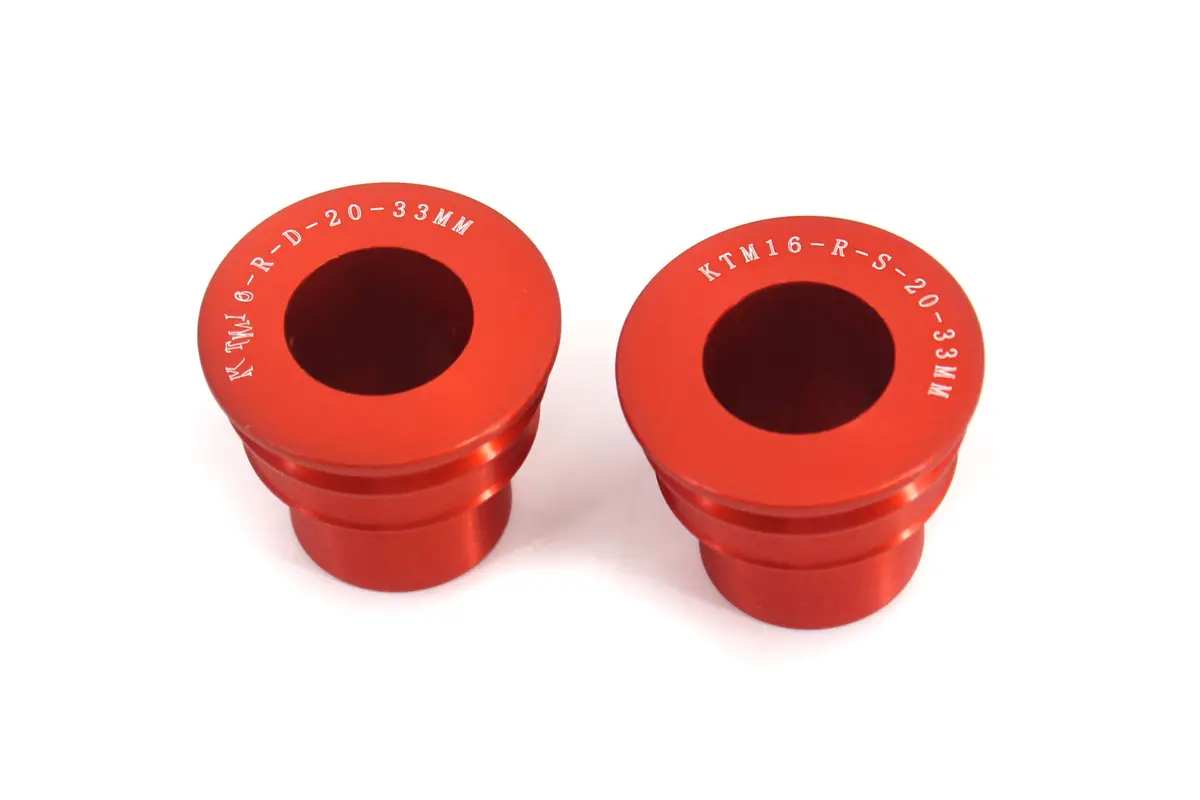 Rear Billet Bushing Spacers Kit Fit Ktm Different Axle Diameter Wheels 2003-2023 1
