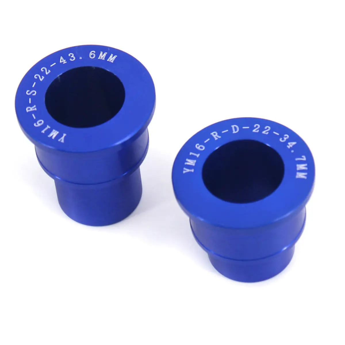 Rear Wheels Billet Collars Spacers Kit Fit Yamaha Yz125/250 Yz250f/450F Different Axle Diameter Wheels 1