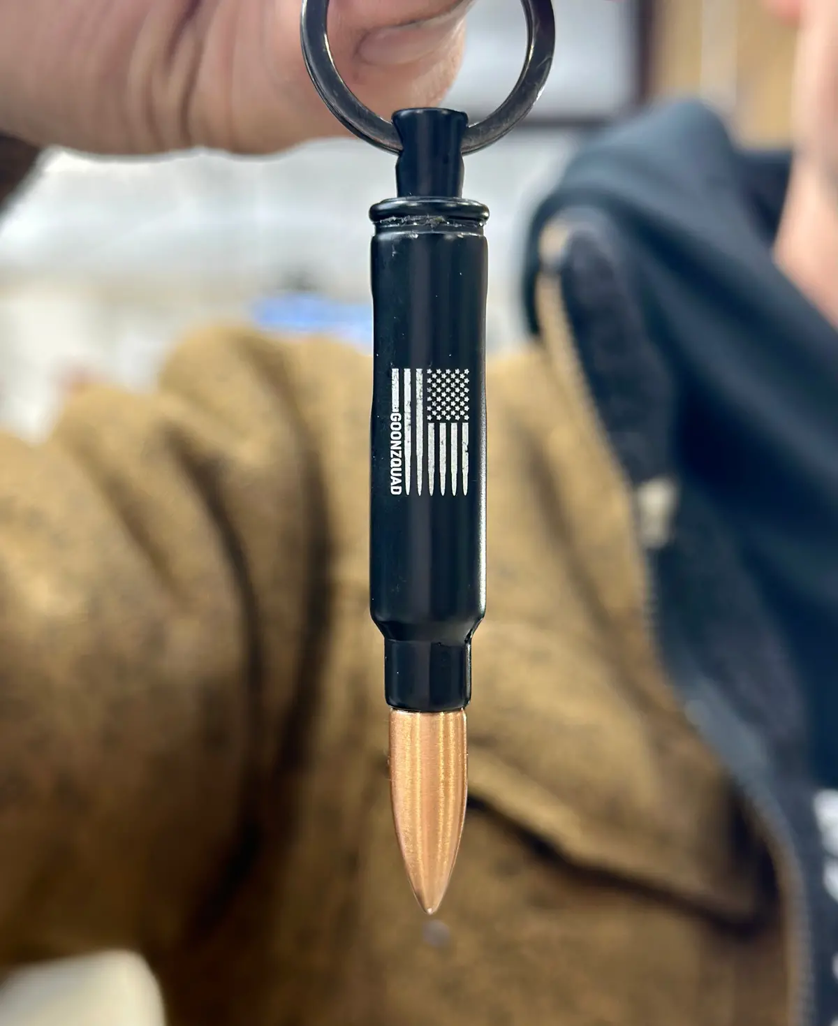 Bottle Opener Bullet Keychain 1