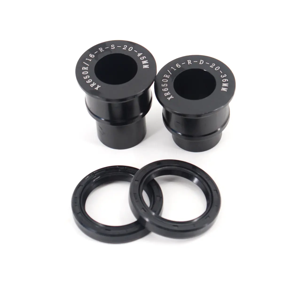 Kke Replacement Rear Black Spacers For Honda Xr650r Dirtbike 21/18 And 21/19 Wheels 1