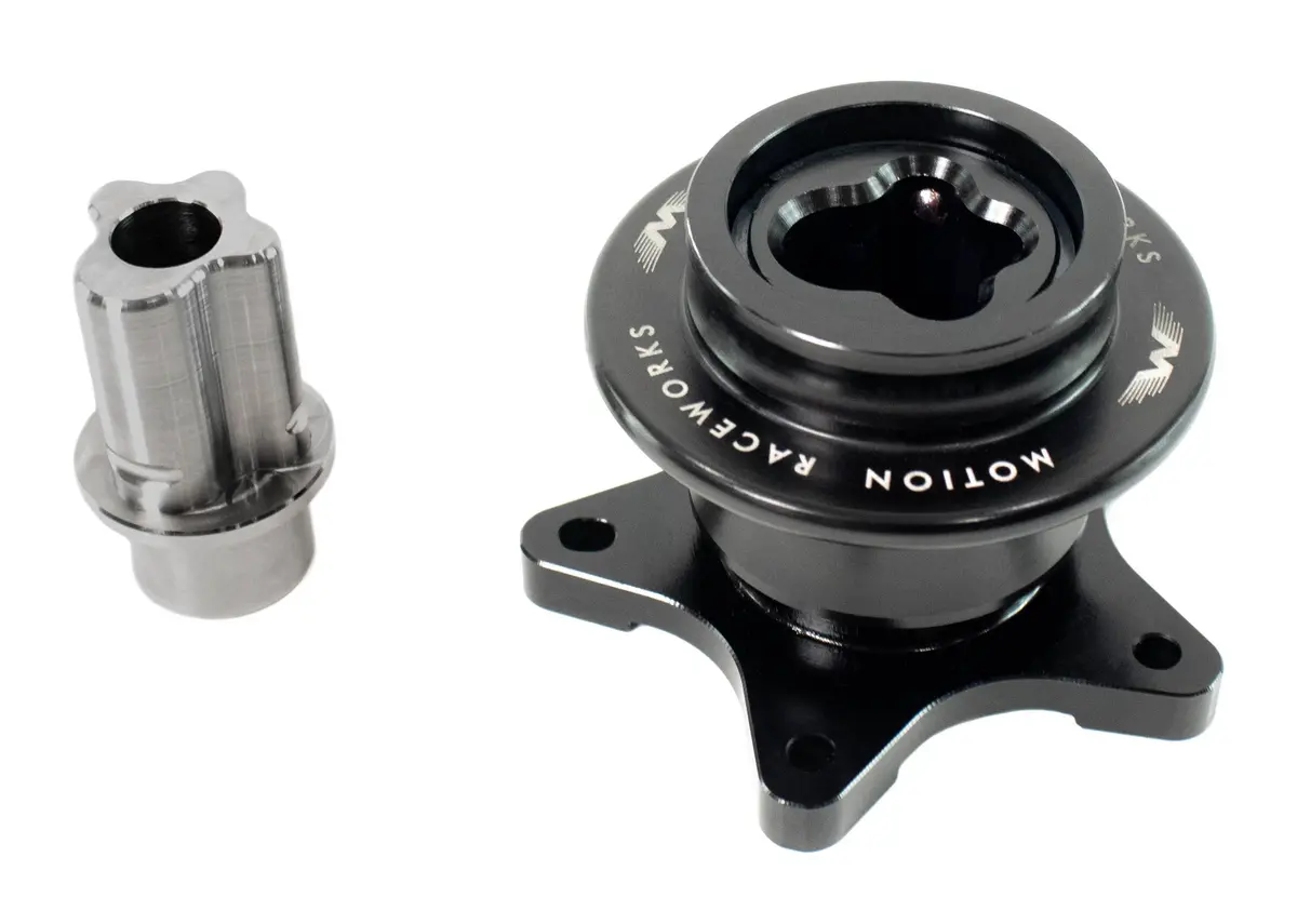 Motion Raceworks Pro Titanium Sfi Quick Release Steering Hub 5 Bolt Pattern 1