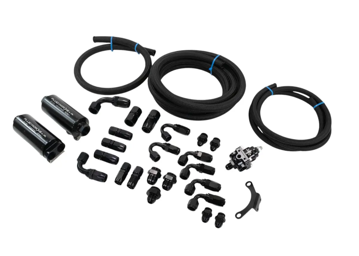 Extreme Street Fuel System Plumbing Kit Single 12An Feed (Just Add Up To 6Gpm Pump) 1