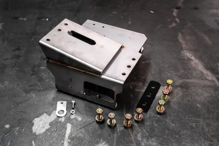 Garagistic - E30 Brake Booster Delete Bracket (Wilwood/ Tilton Pedal Box Setup) - Boosterless Conversion 1