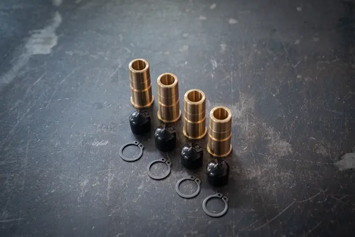 Garagistic - Mercedes Brass Brake Caliper Guide Bushing Kit - (Ate Calipers, Pn A0004200076) 3