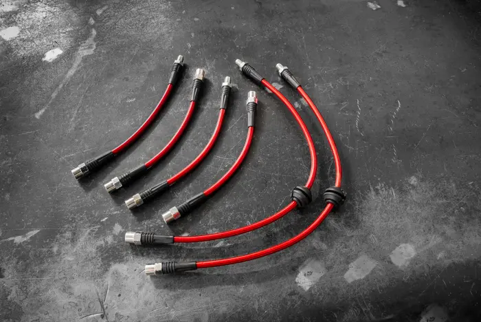 Garagistic - E36 Stainless Steel Complete 6 Brake Line Kit - Dot Compliant 1