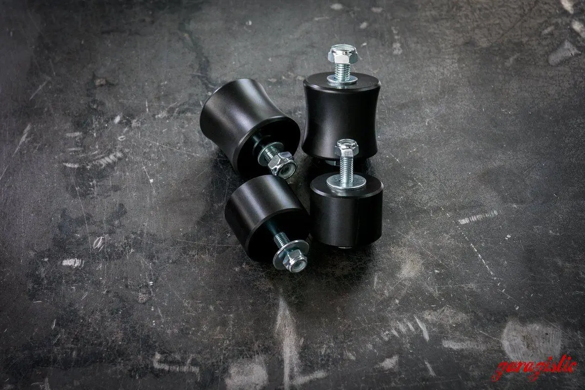 Garagistic - E30 M20 Solid Delrin Engine Mounts And Trans Set 1