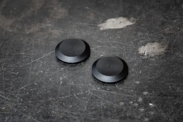 Garagistic - E30 Front License Plate Delete Plugs 1