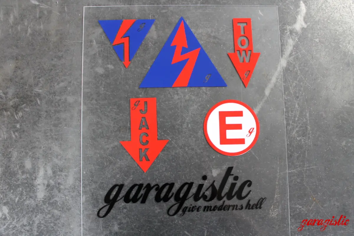 Garagistic - Garagistic Track Pack Stickers 1