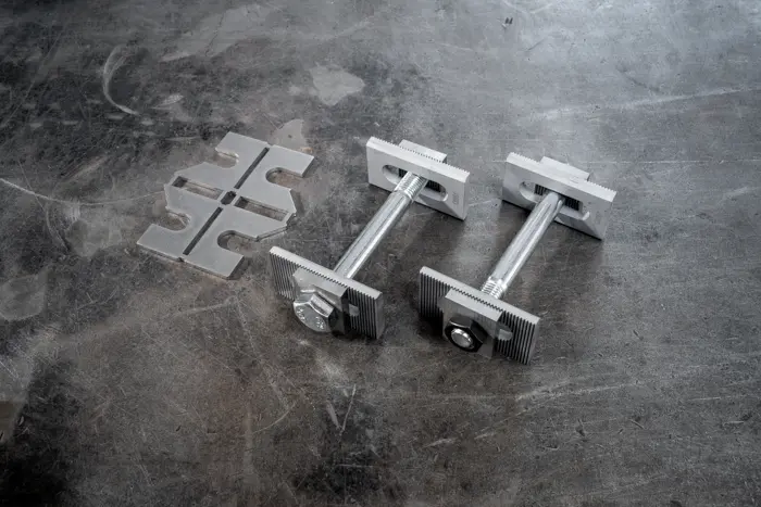 Garagistic - Bmw E30 Serrated Camber And Toe Adjustment Brackets - Z3 Compatible 2