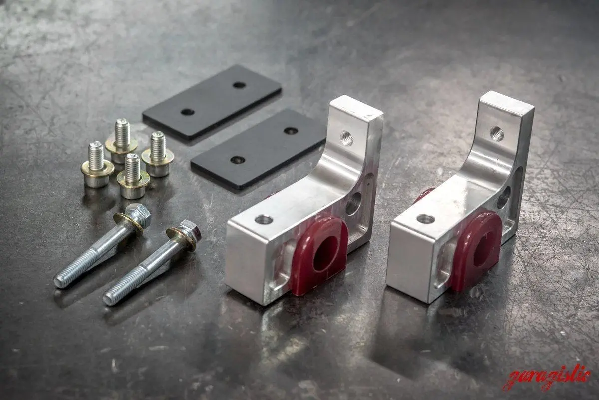 Garagistic - Garagistic E30 Billet Rear Sway Mounting Bracket 1