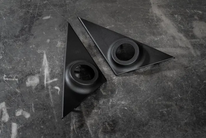 Garagistic - E30 Tweeter Speaker Panel Trim Piece - Door/A Pillar 1