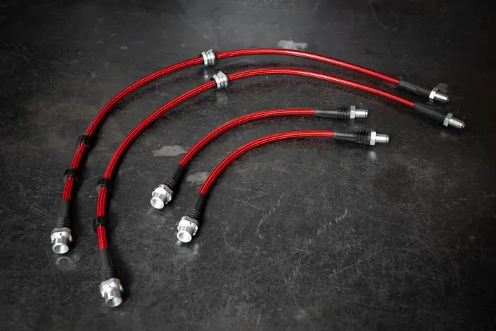 Garagistic - Bmw 2 Series F22 F23 Stainless Steel Complete 6 Brake Line Kit - Dot Compliant - 228I 230I M235i M240i 1