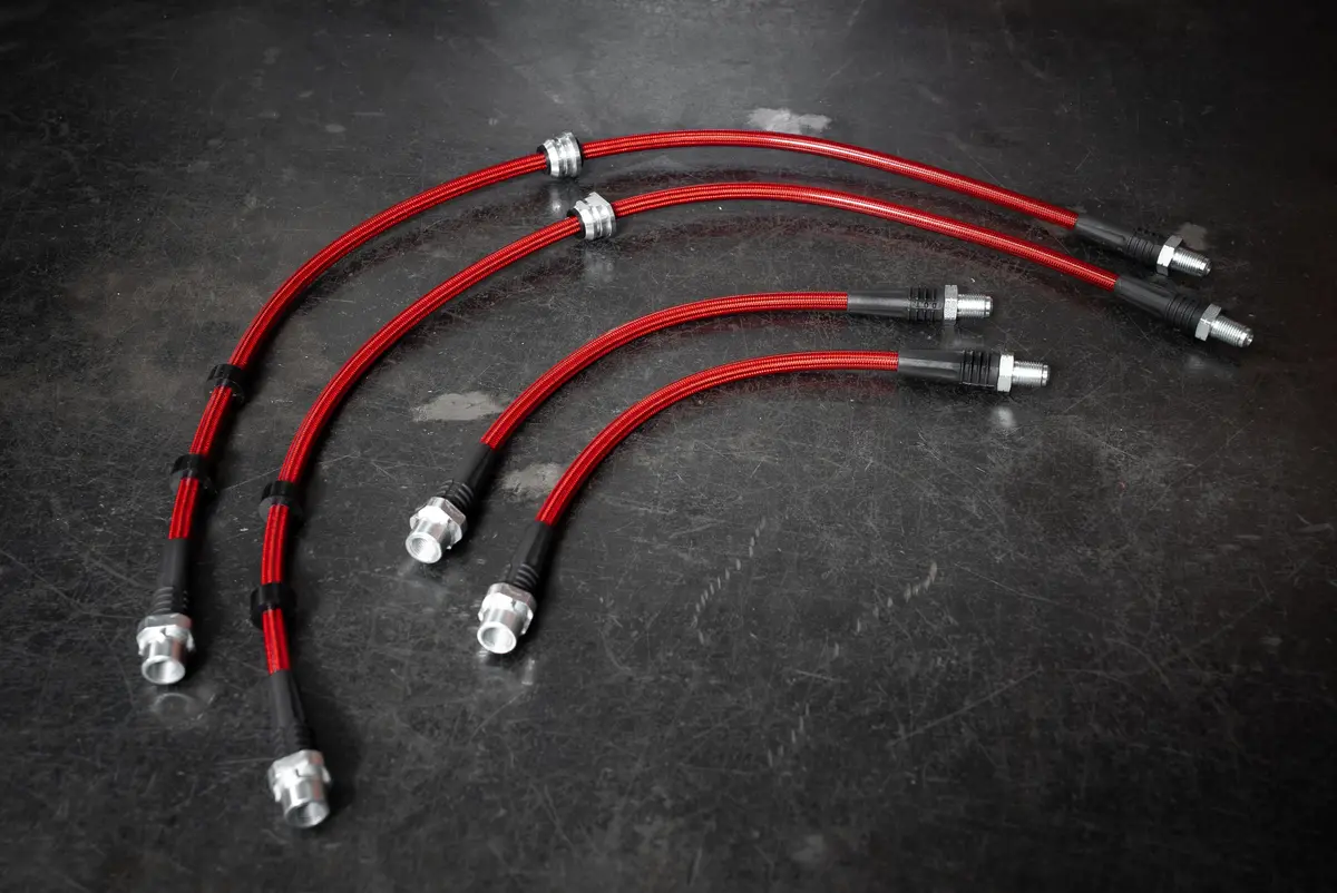 Garagistic - Bmw M2 F87 Stainless Steel Complete 6 Brake Line Kit - Dot Compliant 1