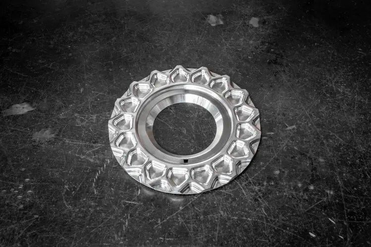 Garagistic - Bbs Rs Aluminum Waffle Plate 09-24-028 Center Caps 09.24.028, 0924028, 09 24 028 1
