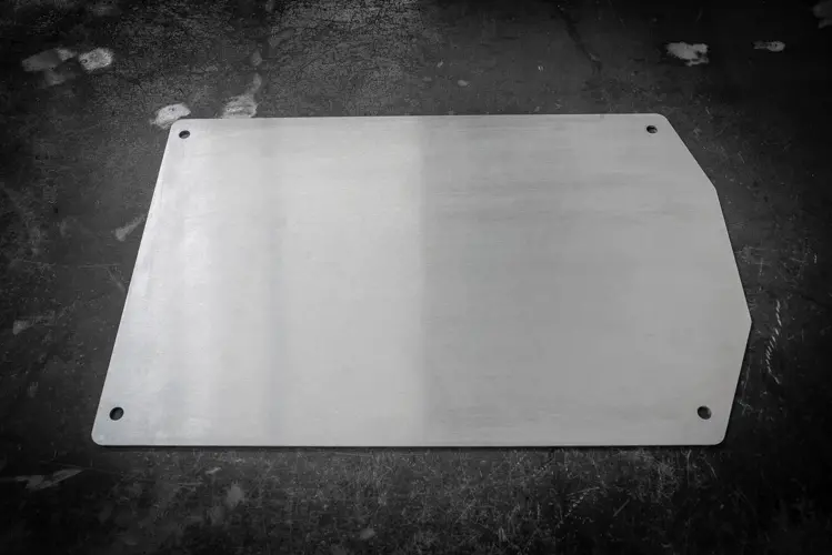 Garagistic - E46 Blower Delete Firewall Panel - Spec E46, 330, 325 1