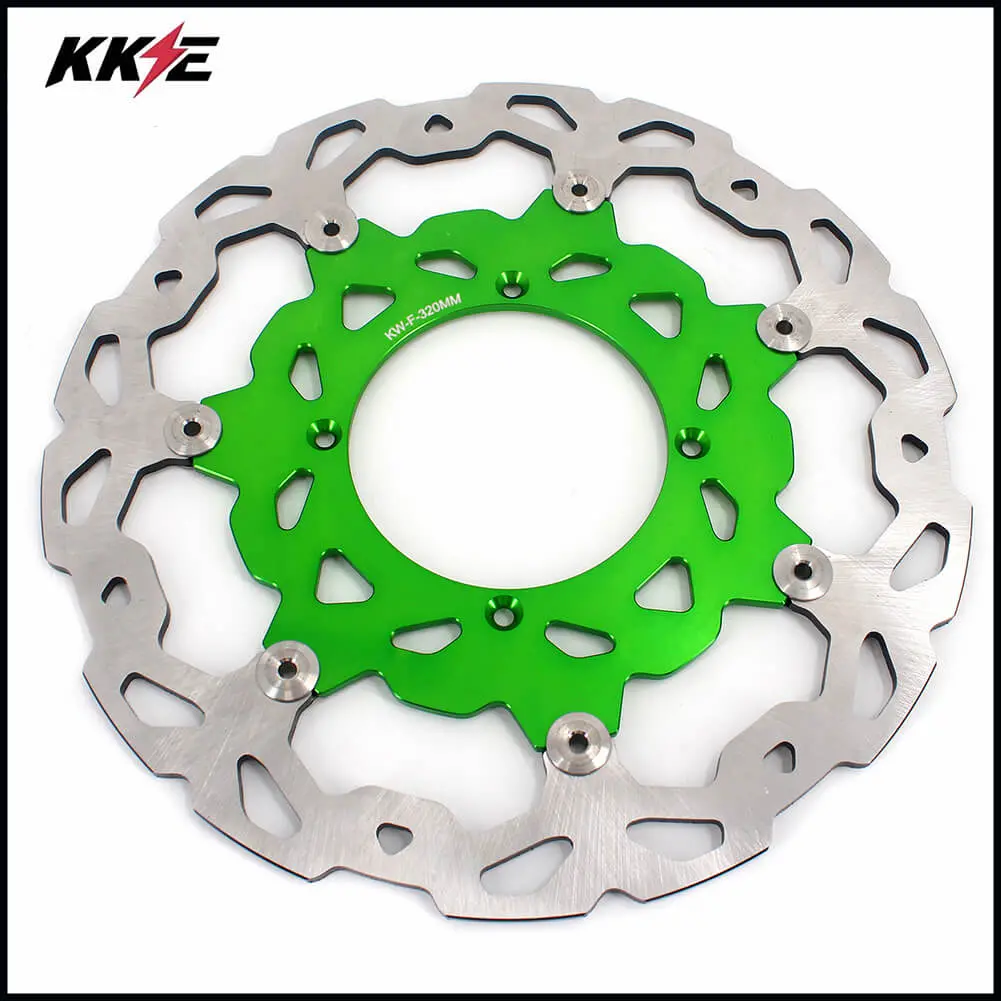 Kke Green 320Mm Oversize Disc Or Kawasaki Kx250f Kx450f 2006-2019 1