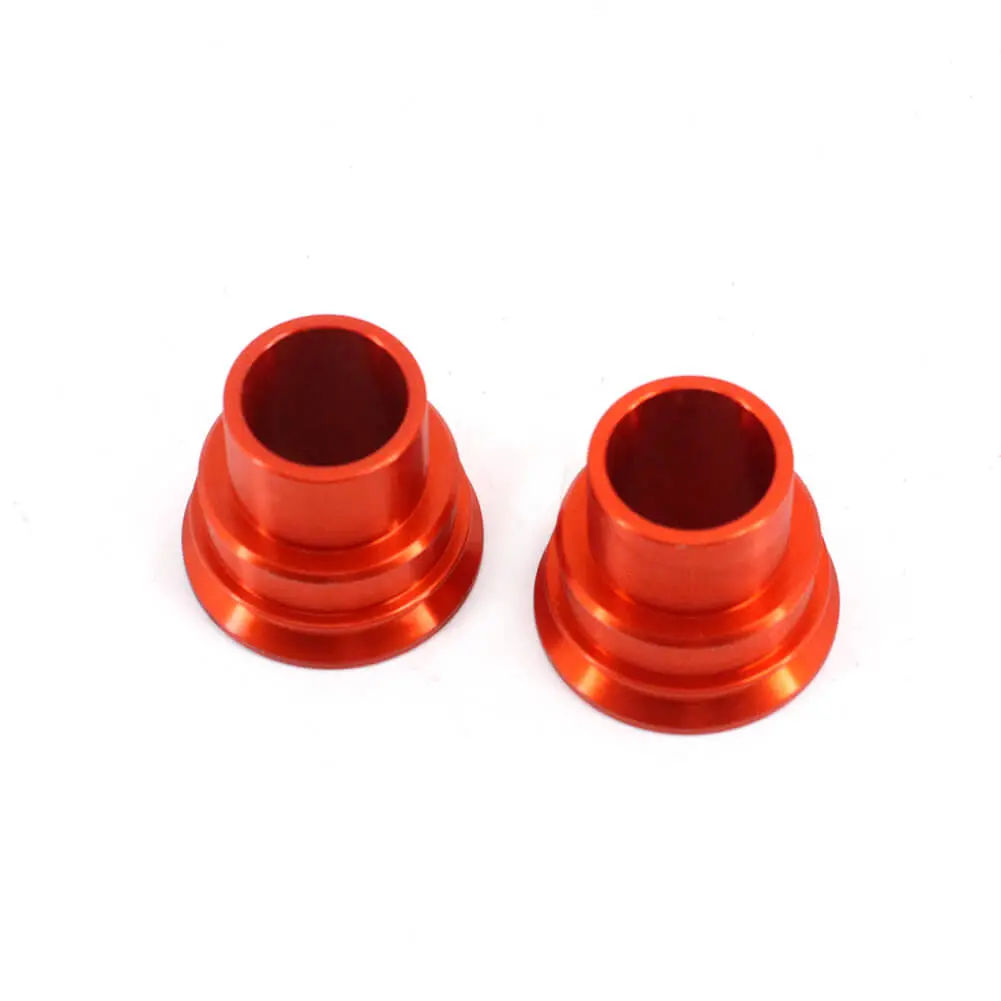 Kke Rear Spacers Bushings Compatible With Ktm 20Mm Axle Orange 1