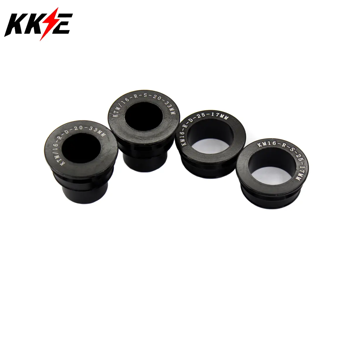 Kke Replacement Rear Black/Orange Spacers Kit For Ktm 125-530Cc Exc Exf Sx Sxf 2003-2024 1