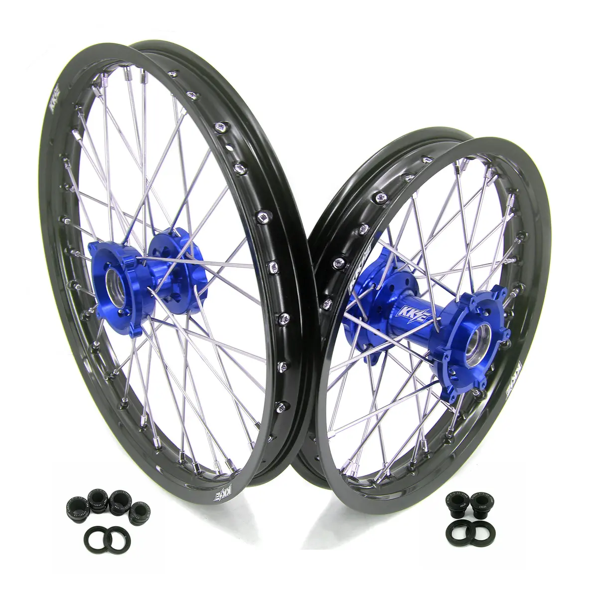 Kke 17/14 Factory Size Kids Big Wheels Rims Fit Ktm Sx 85 2025 Husqvarna Tc85 2025 Blue 1