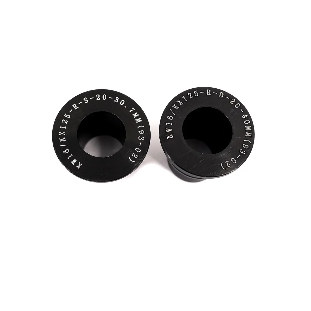 Kke Replacement Rear Black Spacers For Kawasaki Kx125/250 1993-2002 Dirtbike 21/18 Or 21/19 Wheels 1