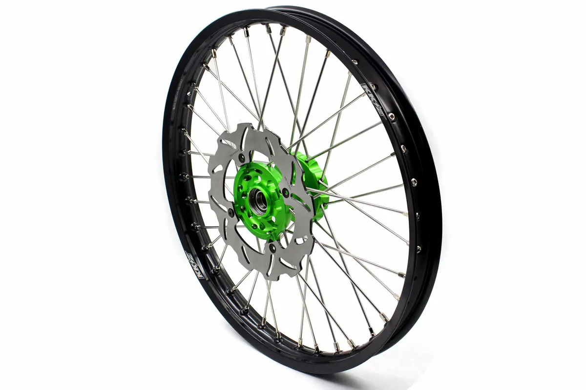 Kke 21" Dirtbike For Kawasaki Kx125 Kx250 1993-2002 Spoke Wheels Rims 1