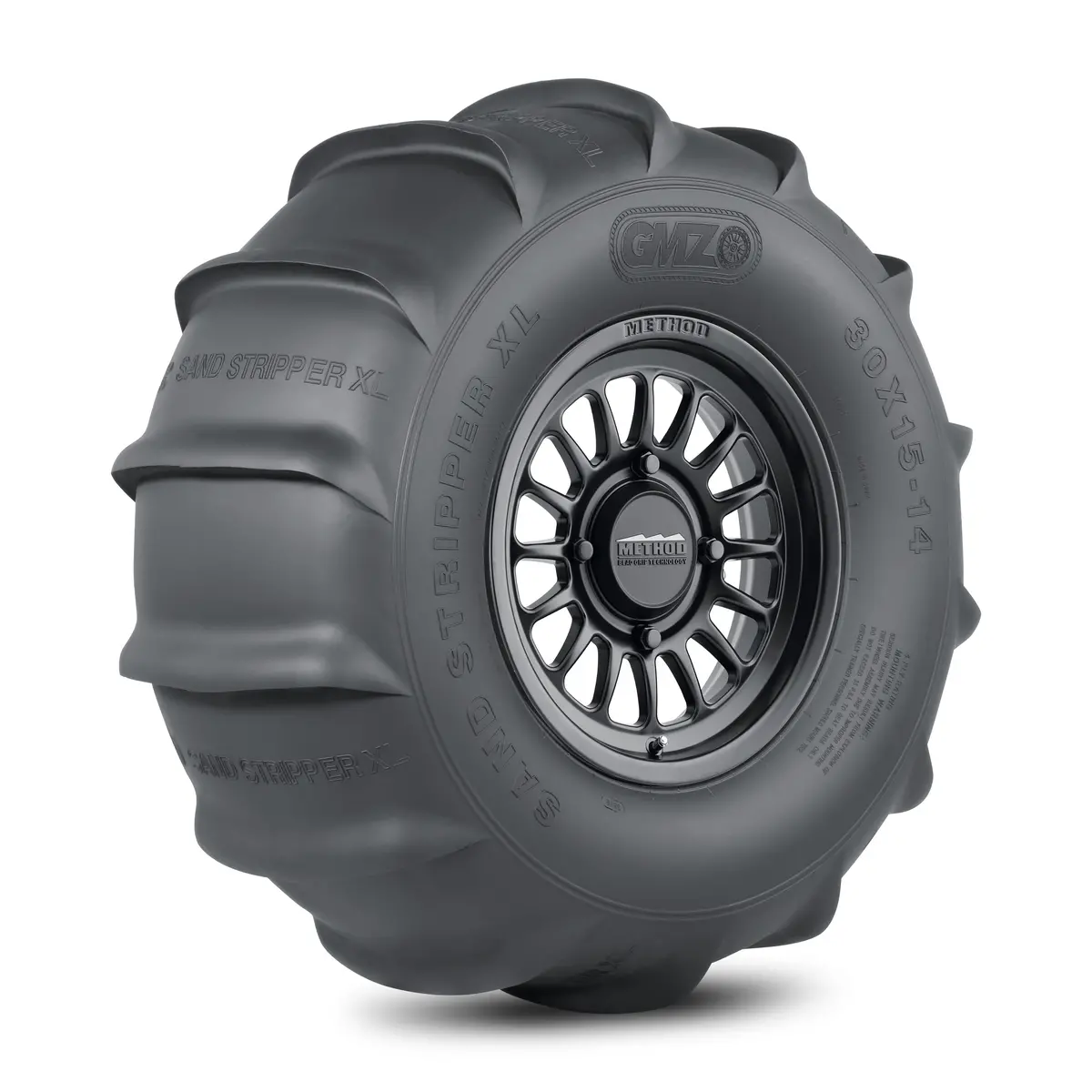 411 Bead Grip® | Matte Black + Sand Stripper Rear 14 Xl 32 1