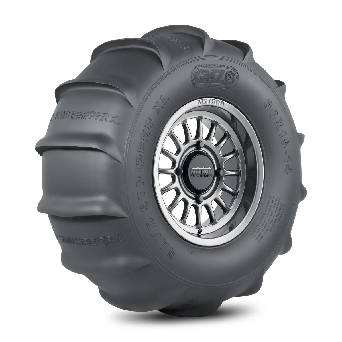 411 Bead Grip® | Gloss Titanium + Sand Stripper Rear 14 Xl 32 1