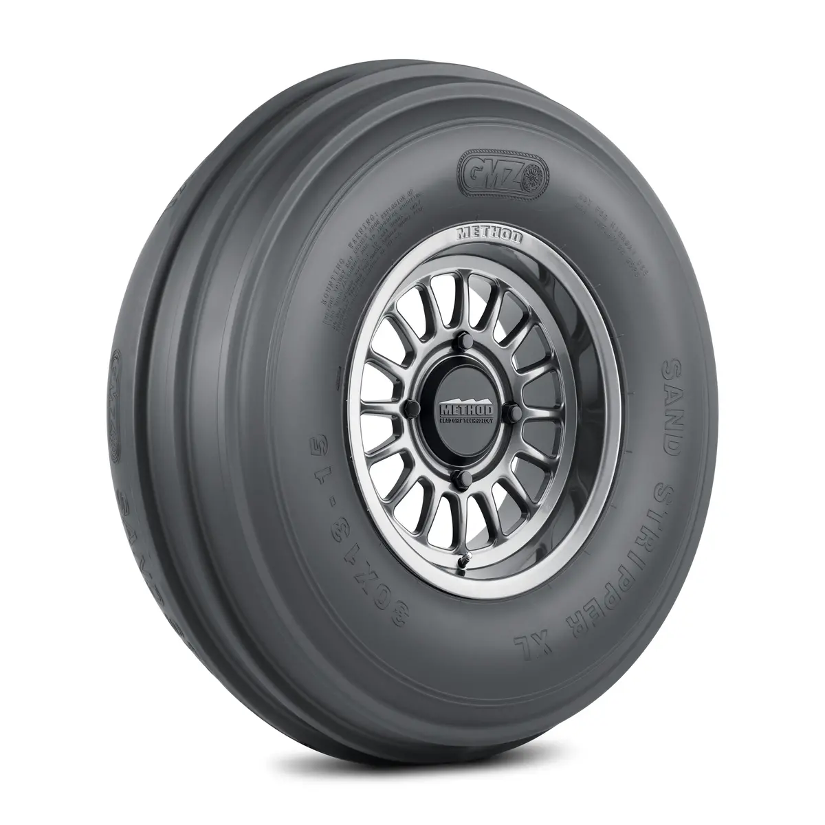 411 Bead Grip® | Gloss Titanium + Sand Stripper Front 30 1
