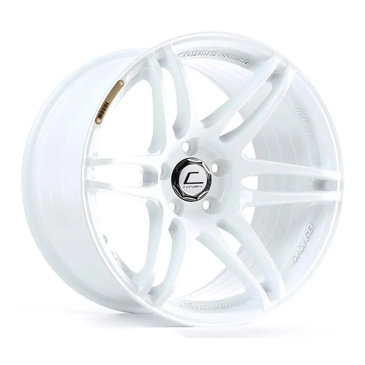 Cosmis Wheels Mrii White 18X9.5 +15 5X114.3 1