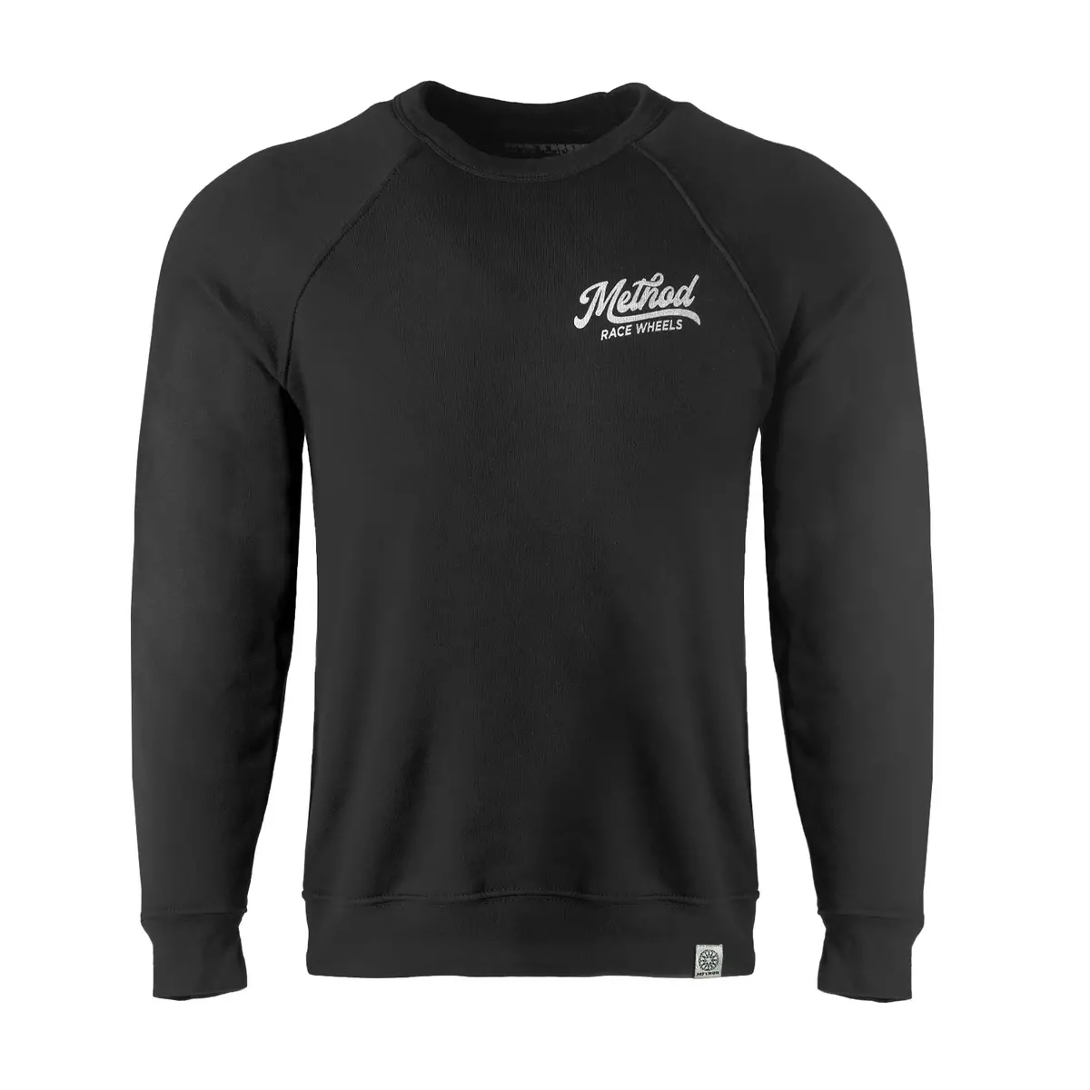 Method Classic Script Crewneck Sweatshirt| Black 1