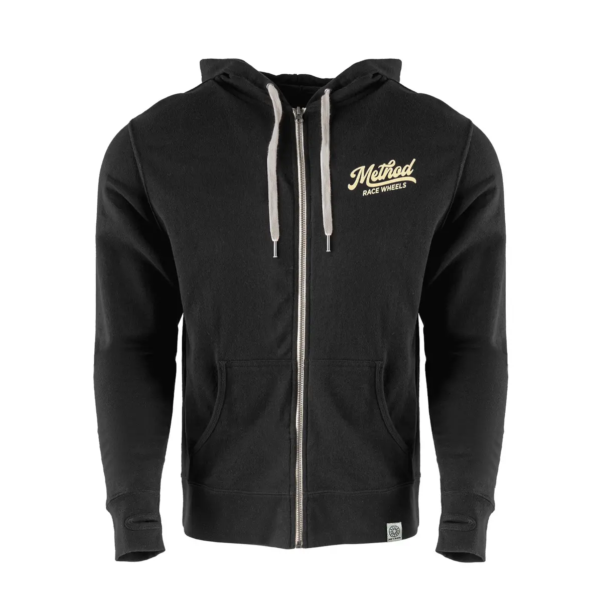 Method Classic Script Zip-Up Hoodie - Closeout | Black 1